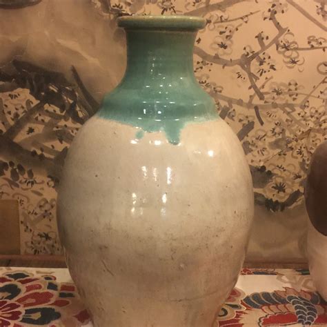 japanese antique ceramic vase hana