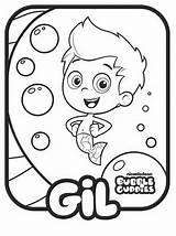 Bubble Guppies Coloring Pages Gil Nickelodeon Colouring Color Colorear Para Dibujos Bears Drawings Chicago Sheet Kids Bestcoloringpagesforkids Cartoon Helmet Print sketch template