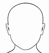 Head Outline Template Cartoon Cliparts Human Clipart sketch template
