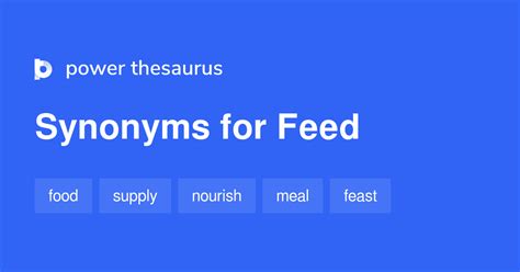 feed synonyms   words  phrases  feed
