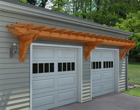 treated pine eyebrow breeze wall mount pergolas pergolas  style garage pergola kits