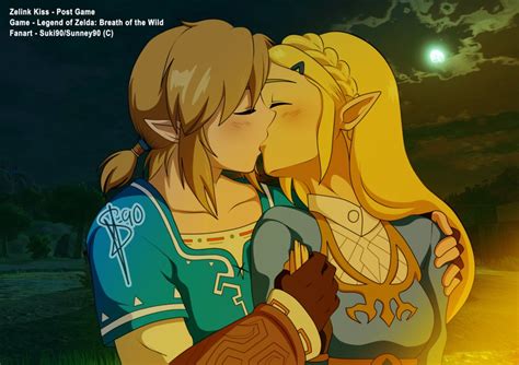 Loz Zelink Kiss Post Breath Of The Wild By Sunney90 On