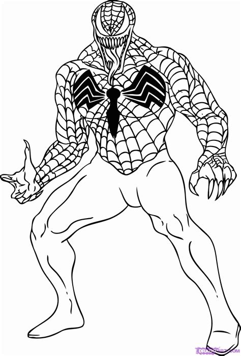 printable venom coloring pages coloring  coloring home