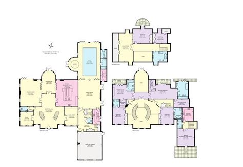 square foot newly built mansion  surrey england luxury house plans classic house