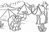 Desert Coloring Pages Kids Scene sketch template