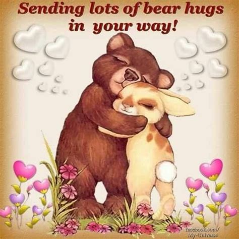 sending lots  bear hugs    pictures   images