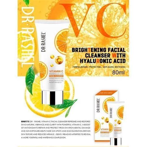 Dr Rashel Vitamin C Facial Cleanser Hyaluroni Acid Deep Cleansing Face