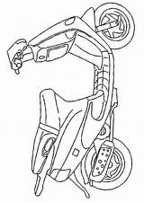Kolorowanki Wydruku Motory Colorare Motocykle sketch template