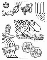 Coloring Vsco Pages Girl Aesthetic Girls Vibes Good Book Trendy Confident Who Scrunchies Amazon Color Cool Choose Board sketch template
