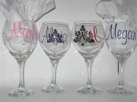 Personalized Wedding Glasses Diy Kit By Polkadottedsunflower 4 00