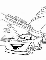 Coloring Pages Car Cars Disney Getcolorings Printable Color sketch template