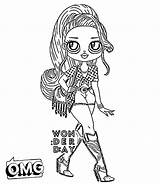 Coloring Omg Pages Doll Lol Dolls Print Comments sketch template