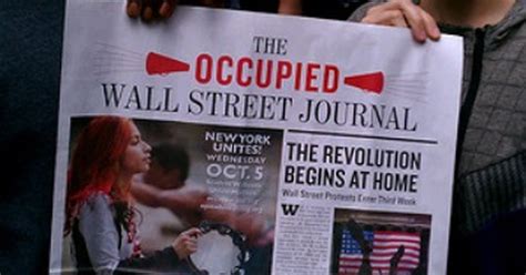 occupy wall street newspaper raises 54 000 on kickstarter