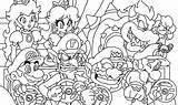 Luigi Wario Bowser Nintendo Waluigi Craftwhack sketch template