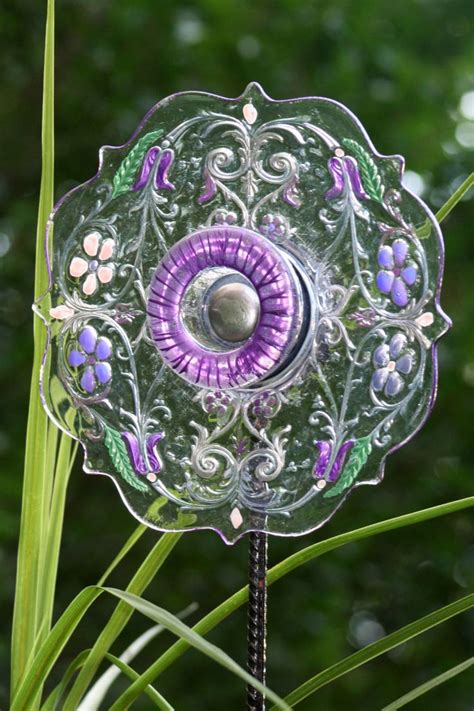 57 Best Glass Plate Garden Flowers Images On Pinterest Glass Plate