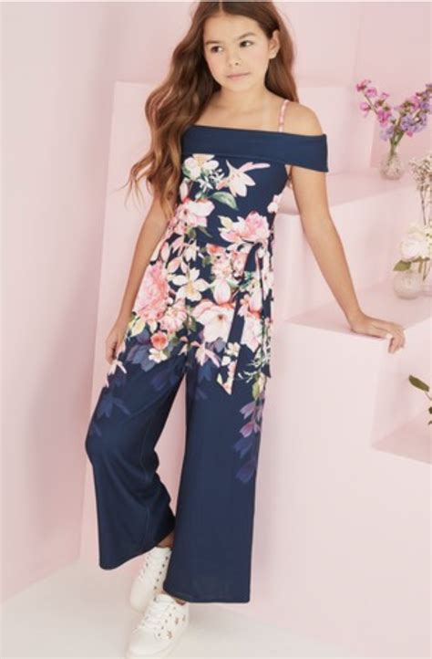 buy lipsy girl floral print jumpsuit    uk  shop lipsy dresses london outfit