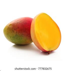 mango   white background images stock  vectors