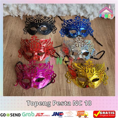 Jual Topeng Pesta Masquerade Party Mask Topeng Pria Topeng Wanita