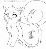 Coloring Warrior Cats Cat Pages Fighting Color Popular Coloringhome Template sketch template