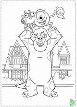 Monster University Disney Sulley Archie Sully Dinokids Monstruos Carlton Dibujar sketch template