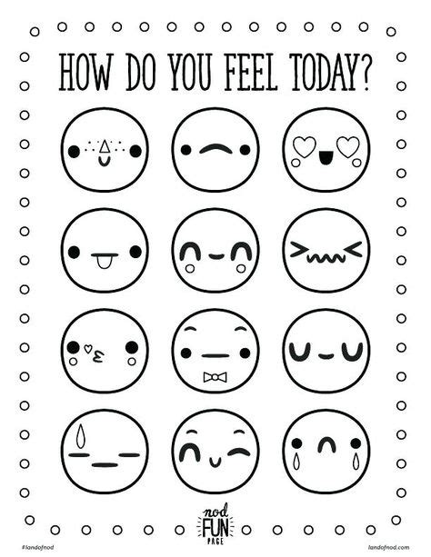 coloring pages emotions emotion faces coloring pages emotions feelings