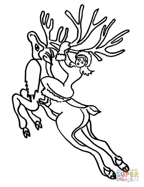 snow queen coloring pages