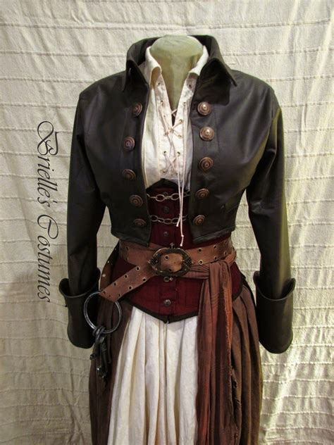Handmade Unique Pirate Fashion Female Pirate Costume Pirate Outfit