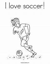 Soccer Coloring Pages Girl Sports Player Football Kids Sheets Usa Drawing Twistynoodle Printable Color Women Print Getdrawings Hard Players Play sketch template