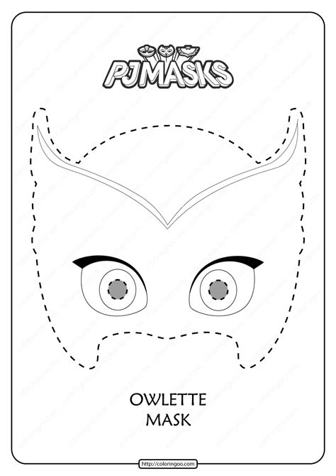 printable owlette pj masks coloring page high quality