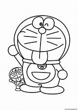 Doraemon Coloring Boys Pages Aa77 Printable Print sketch template