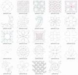 Quilting Quilt sketch template