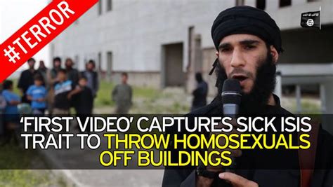 Isis Release Sick Video Of Gay Man Being Thrown Off Building For