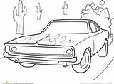 Charger Dodge Coloring Pages Getcolorings Color sketch template