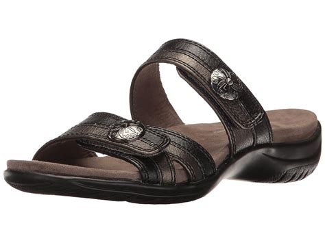 easy street womens ashby open toe casual  sandals blackpewter
