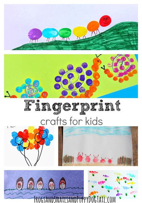 fingerprint crafts  kids fspdt