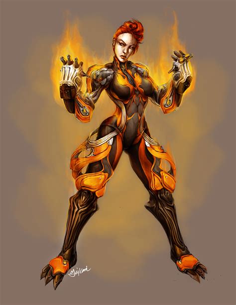 Warframe Ember By Yuikami Da On Deviantart