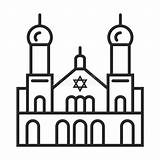Synagogue Icône Vecteurs Clipground sketch template