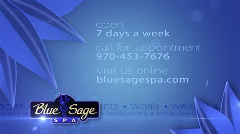 blue sage spa  behance