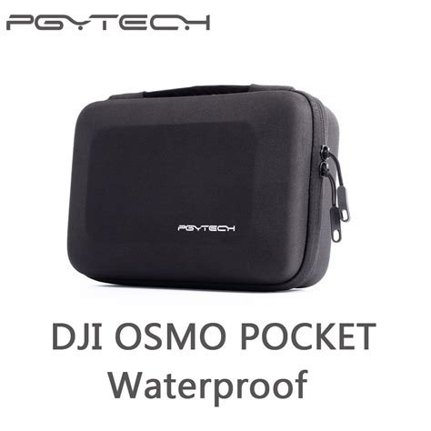 pgytech  arrival dji osmo pocket carrying case waterproof portable bag storage box  dji