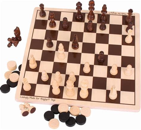 spel dammen schaken set games bolcom