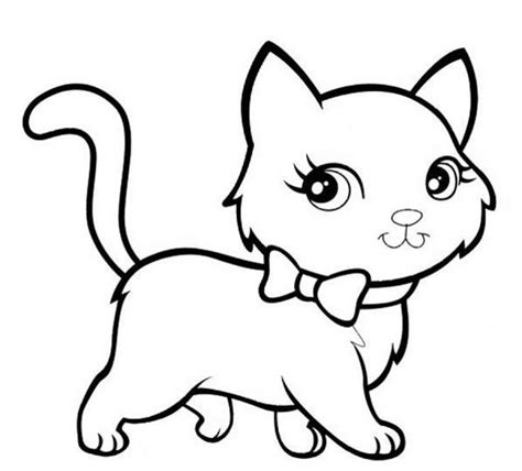 babykittencoloringpages kittens coloring cat colors