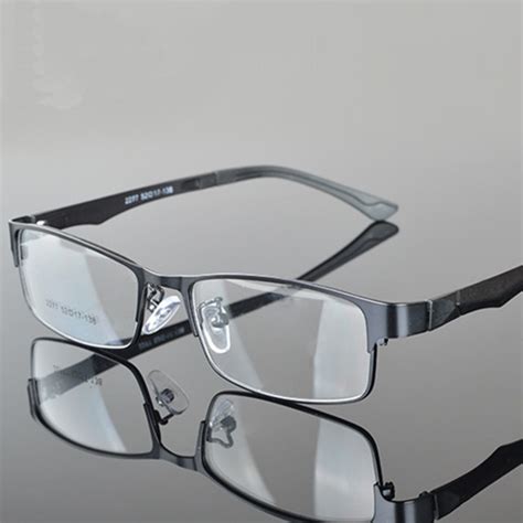 designer metal full rim eyeglasses frame men s glasses spectacles optical