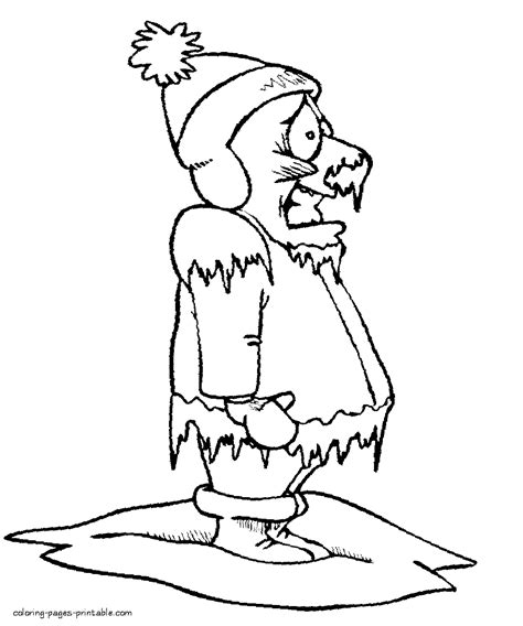 printable winter coloring sheets coloring pages printablecom