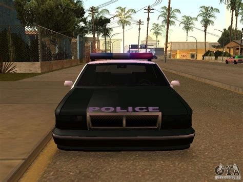 The Advantage Of Police Vehicle For Gta San Andreas