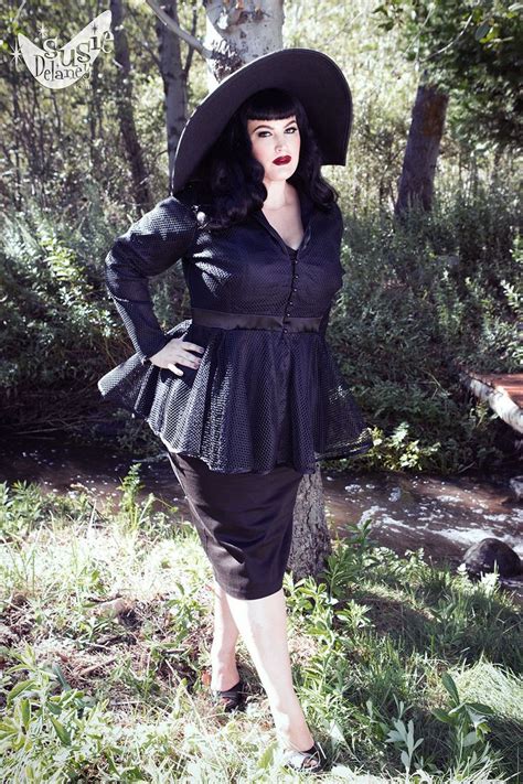laura byrnes vintage goth pinup capsule collection