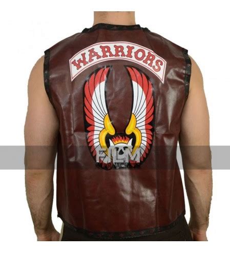 warriors swan ajax replica brown gang vest