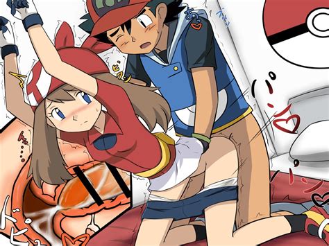 May Haruka And Satoshi Pokemon And Pokemon Anime Drawn By Furanshisu