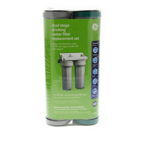 Ge Smartwater Fxsvc Undersink Water Filter Set