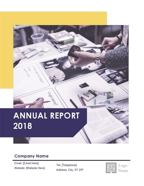 annual report templates llc nonprofit templatelab