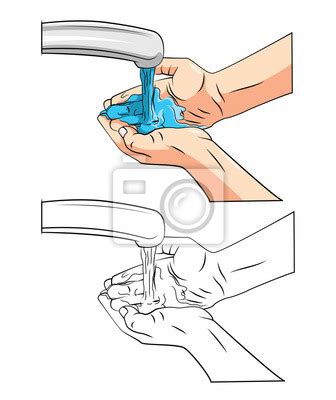 mycie rak higiena kolorowanki  druku sl